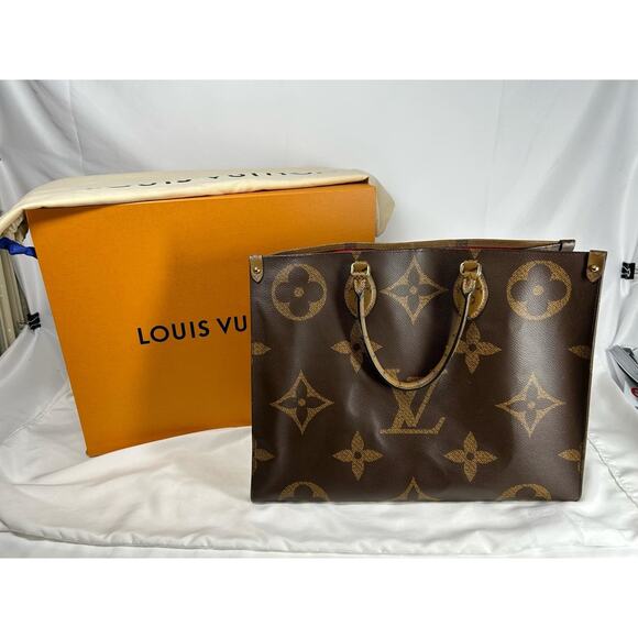 Louis Vuitton On The Go GM Reverse Monogram 346612 - Picture 1 of 11